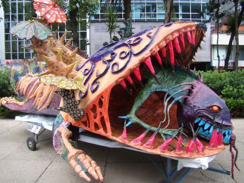 fish alebrije art