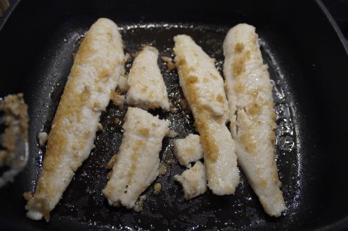 fish fry pan