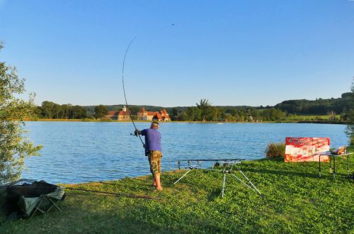 fish angler lake