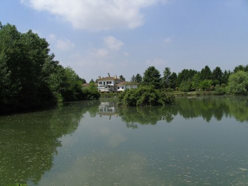 fish pond italy pocenia