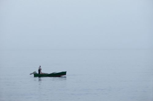 fisherman sunrise dusk