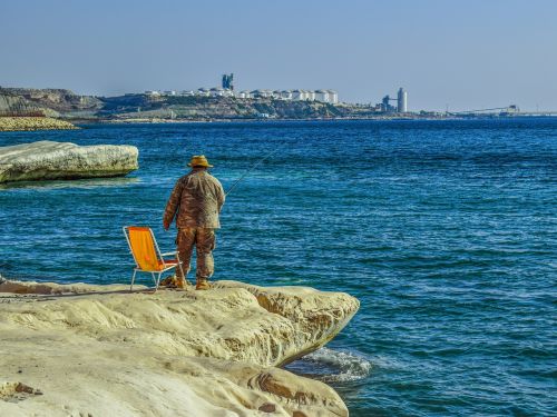 fisherman fishing hobby