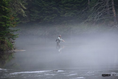 fisherman  fly  river
