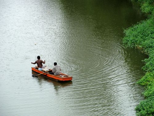 fisherman boat fisher