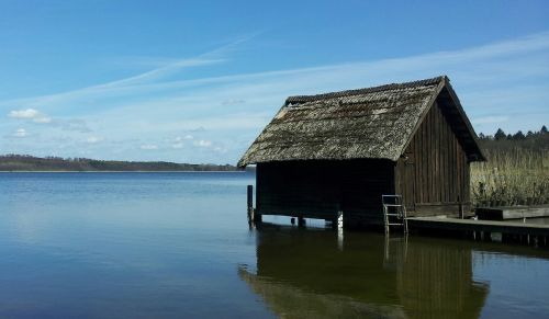 fisherman's hut schaalsee lake