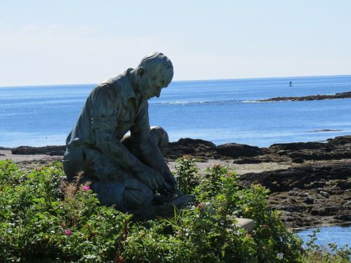 fisherman's memorial land's end bailey island