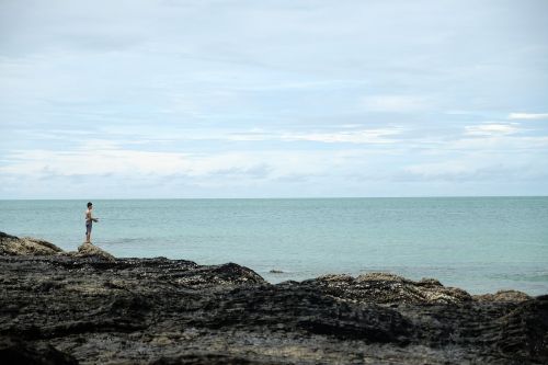 fishing ocean water