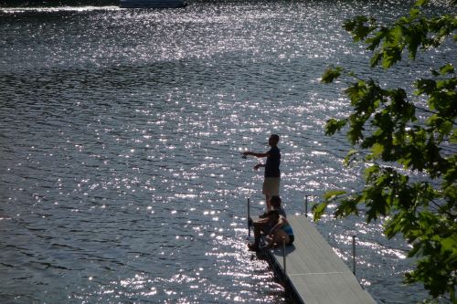 fishing summer water