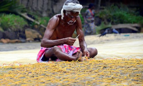 fishing nets repair