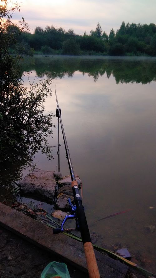 fishing lake nature