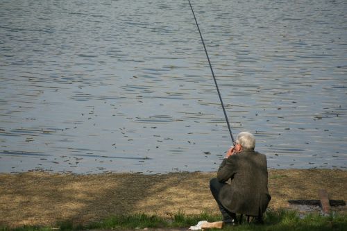 fishing fisherman water