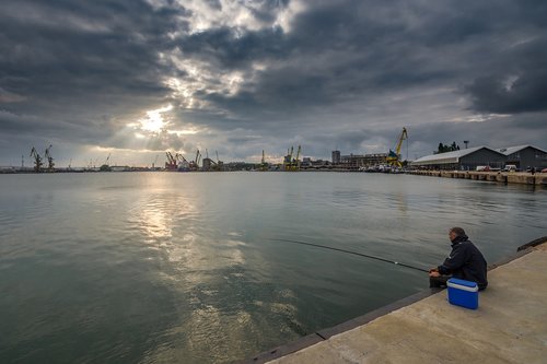 fishing  bay  water