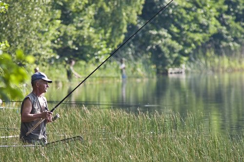 fishing  anglers  poland