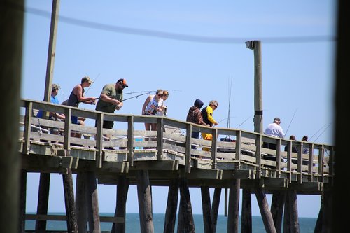 fishing  people  pier