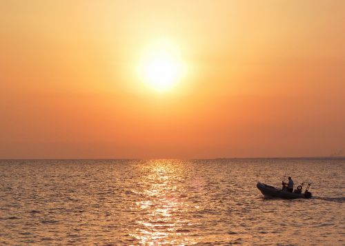 fishing boat sea