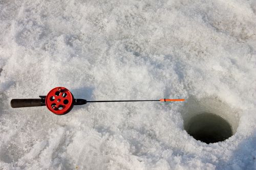 fishing rod hole