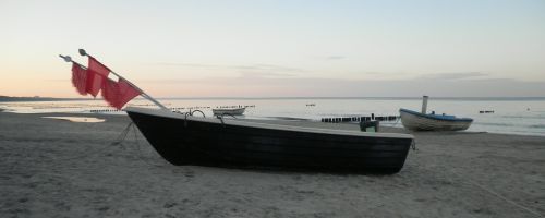 fishing boat baltic sea beach boat