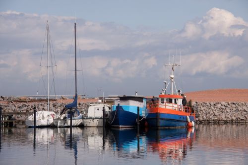 fishing boats port skudehavnen