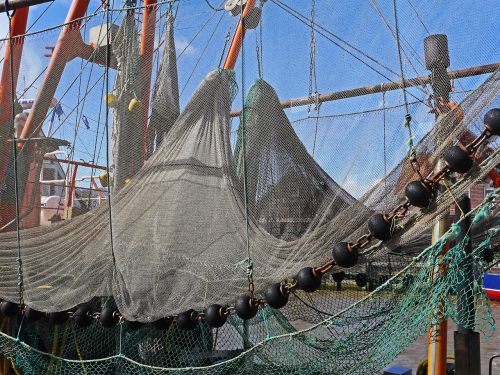 fishing net port dry
