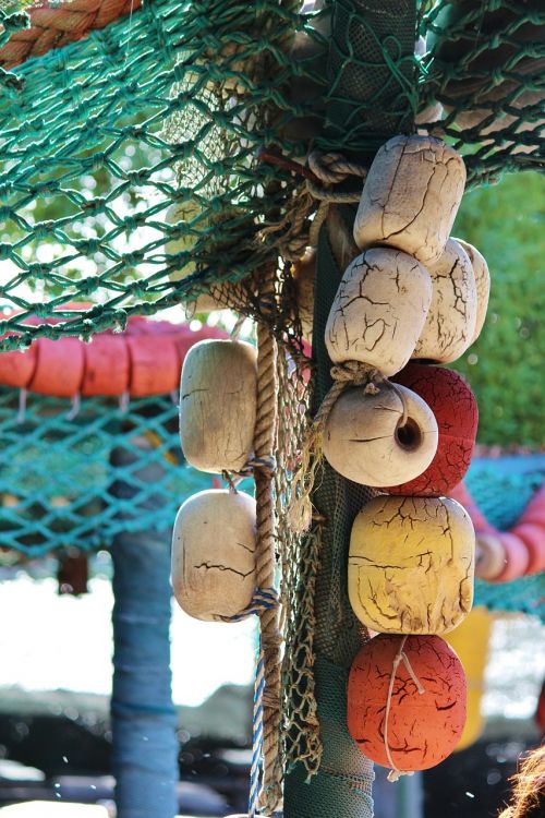 fishing net decoration fishing buoys