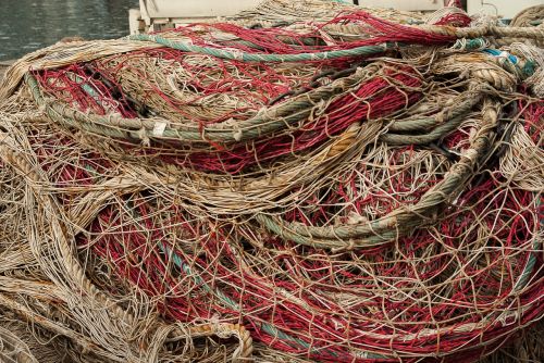 fishing nets fishing rope