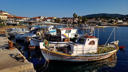 fishing port  mediterranean  port