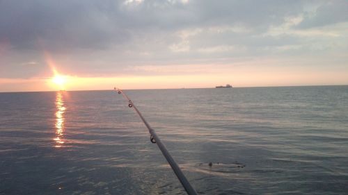 Fishing Sea Sun