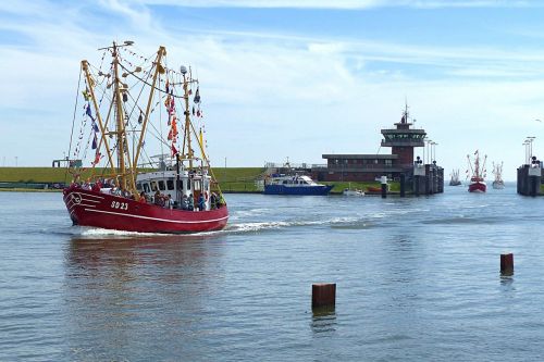 fishing vessel regatta osteseebad büsum