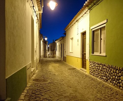 fishing village alley homes