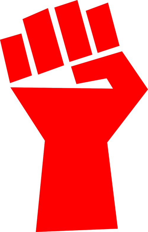 fist red communism