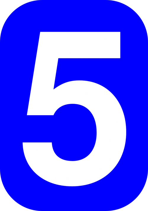 five 5 number