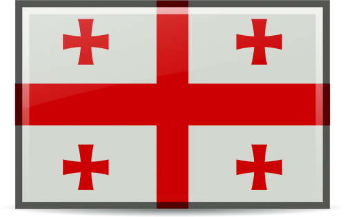 five cross flag flag georgia