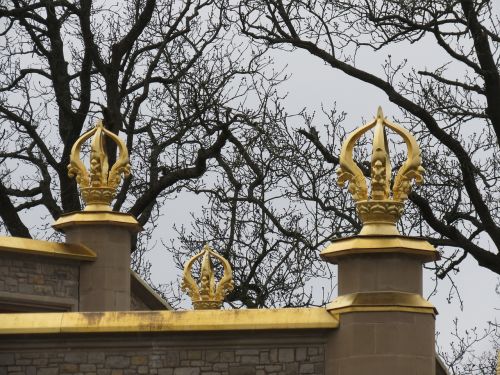 five pronged vajra buddha temple