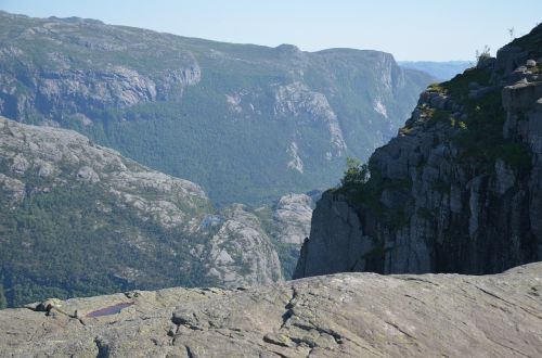 fjord mountain nature