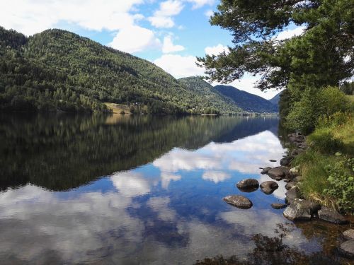 fjord lake water