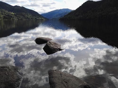 fjord lake water