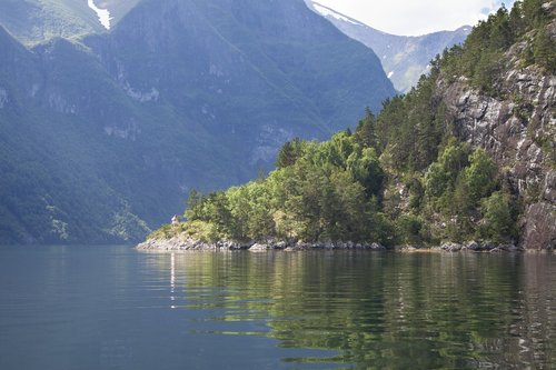 fjord  norway  mountains