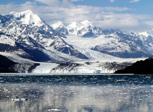 fjord alaska mountain