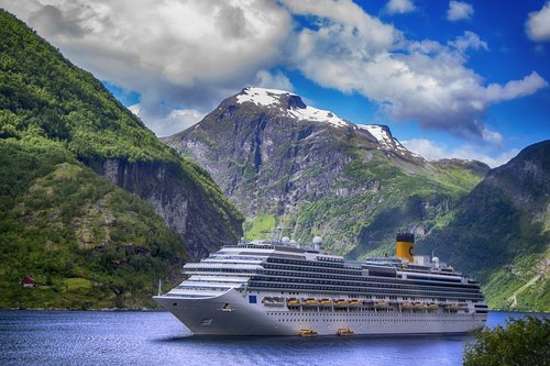 fjords  norway  boat