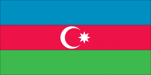 flag country azerbaijan