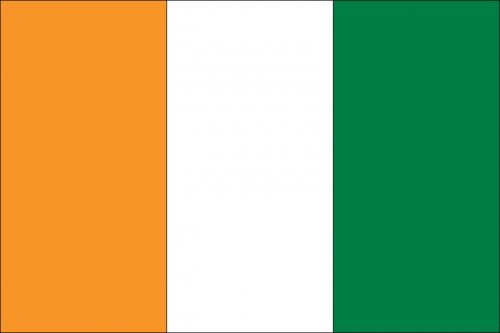 flag country côte d'ivoire