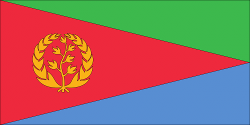 flag country eritrea