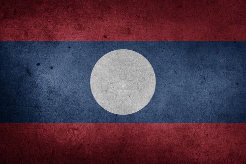 flag laos asia
