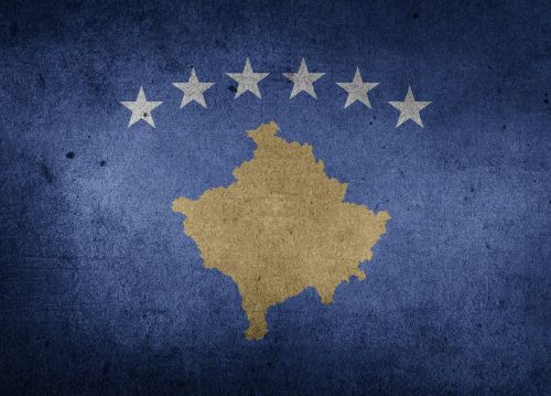 flag kosovo europe