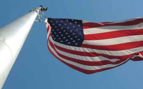 flag us american