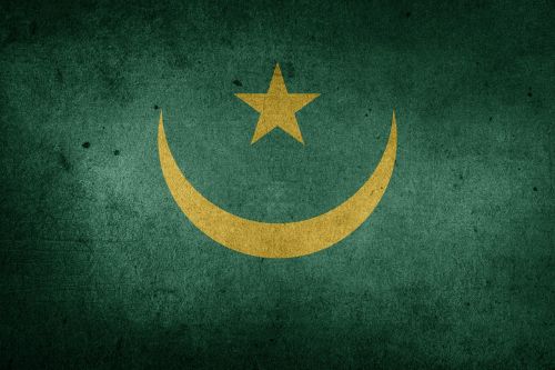 flag mauritania africa