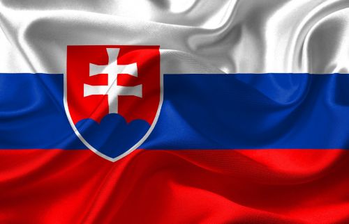 flag slovakia coat of arms