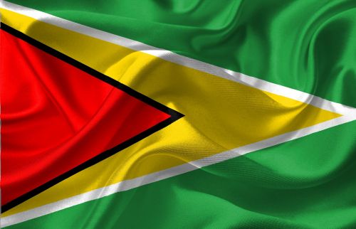 flag guyana america