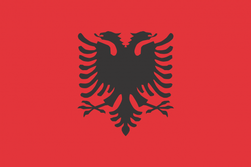 flag albania country