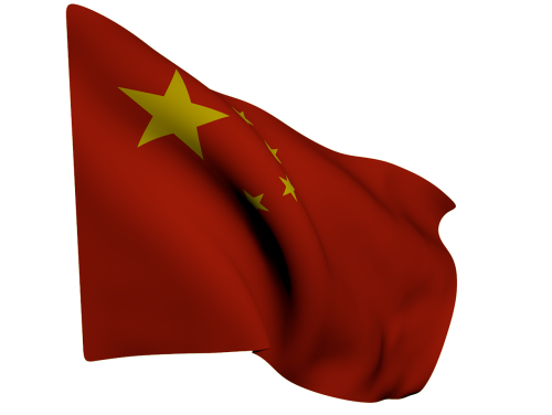 flag china red